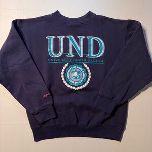 Vtg Jansport University North Dakota College Crewneck Sweatshirt 90’s USA Large